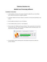 Mobile Scan Processing Software - 1