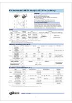 KV Series-MOSFET Output NC Photo Relay - 1