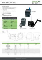 Hand wincH type go-cs - 1