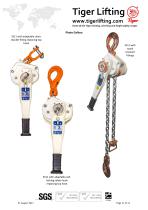 Tiger Subsea Lever Hoist - 11