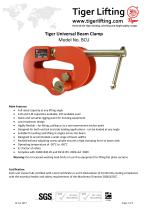 Tiger Universal Beam Clamp - 1