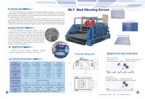 Weiliang WLT vibrating screener for solids and liquids separation - 1