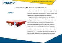 Perfte rail powered transfer cart BDG series - 11