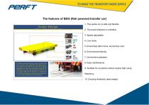 Perfte rail powered transfer cart BDG series - 2