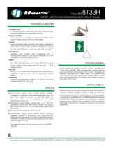 AXION® MSR Corrosion Resistant Emergency Drench Shower model 8133H-1