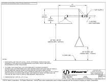 AXION® MSR Corrosion Resistant Emergency Drench Shower model 8133H-2