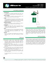 AXION® MSR Emergency Drench Shower model 8122-1