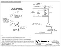 AXION® MSR Emergency Drench Shower model 8122-3