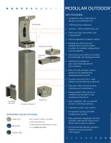 MODULAR, OUTDOOR BOTTLE FILLER and DRINKING FOUNTAIN-2