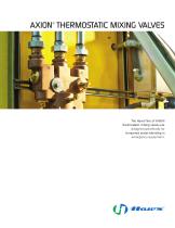 THERMOSTATIC MIXING VALVES-1