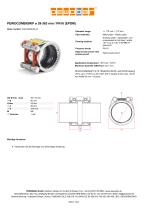 PEWOCOMBIGRIP ø 39-363 mm / PN16 (EPDM) - 1