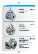 LUBRICATED PLUG VALVES STANDARD TYPE API 6D - 2 WAYS, 3 & 4 WAYS MULTIPORT-5