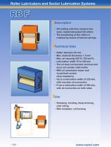 Raziol Roller  Lubricators and  Sector Lubrication  Systems - 12