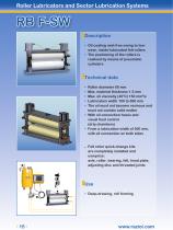 Raziol Roller  Lubricators and  Sector Lubrication  Systems - 16