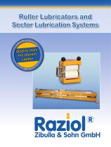 Raziol Roller  Lubricators and  Sector Lubrication  Systems - 1