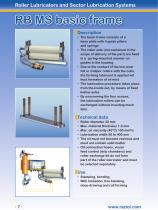 Raziol Roller  Lubricators and  Sector Lubrication  Systems - 8