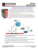ESTeem ESTeem Industrial Wireless Solutions Specifications subject to change without notice 415 North Roosevelt Street Kennewick, WA 99336 www.esteem.com Phone (509) 735-9092 Revised: 30 Nov 2020 Edge Access+-1