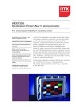 PEX7250 Explosion Proof Alarm Annunciator - 1