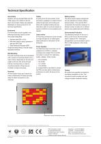 wall mounting alar annunciator system - 2