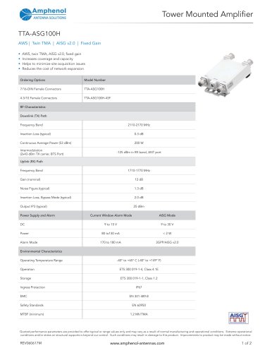 TTA-ASG100H