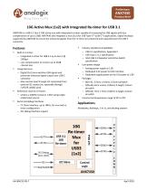 10G Active Mux (1x2) with Integrated Re-timer for USB 3.1-1