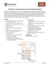 USB Type-C™ Crosspoint Switch with On-chip Microcontroller-1