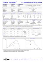 A.C. 3-ph. SYNCHRONOUS motors QcaSn-2