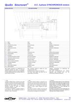 A.C. 3-ph. SYNCHRONOUS motors QcaSn-6