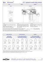 A.C. 3-phase Inverter duty motors MTES-8