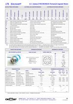 Permanent magnets synchronous Motors LTS-6