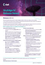 SkyEdge IV Releases 4.0-4.1-1