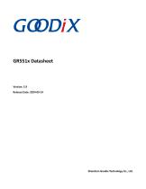 GR551x Datasheet-1