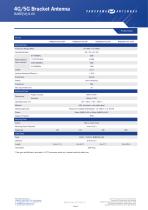 4G/5G Bracket Antenna B4BE[W]-6-60-2