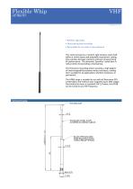 Flexible Whip VHF AFBQ-H7-1