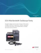 DCA Wide-Bandwidth Oscilloscope Family-1