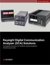 Keysight Digital Communication Analyzer (DCA) Solutions-1