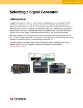Selecting a Signal Generator-1