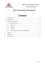 LTE 4G Bands Flexible PCB Antenna SPECIFICATION-2