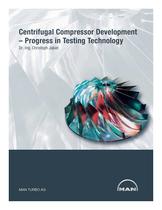 Centrifugal Compressor Development - Process in Testing Technology - 1