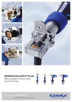Battery powered hydraulic tools: Generation Safety Plus-1