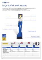 Battery powered hydraulic tools: Generation Safety Plus-4