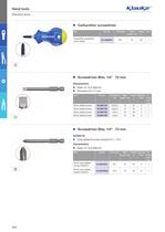 Bits, holders and adapters - 1