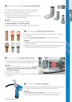 Copper tubular cable lugs and connectors - Cu-2