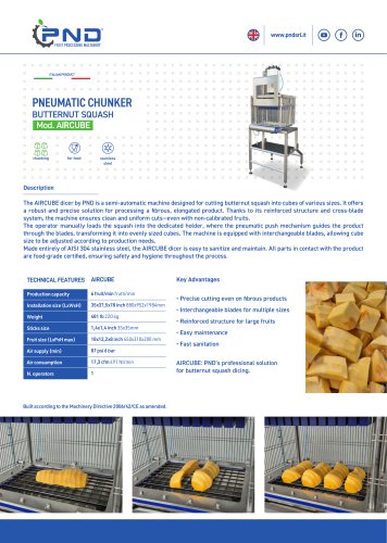 AIRCUBE – Technical Data Sheet
