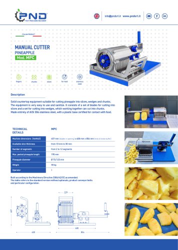 MPC – Technical Data Sheet