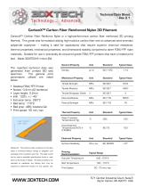 CarbonX™ Carbon Fiber Reinforced Nylon 3D Filament-1