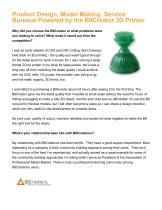 Product Design, Model Making, Service Bureaus Powered by the B9Creator 3D Printer-1