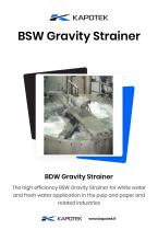 BSW Gravity Strainer - 1