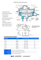 BSW Gravity Strainer - 2