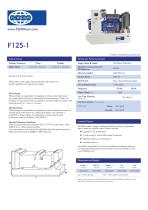 F125-1 (125 kVA Open Generator Set) - 1